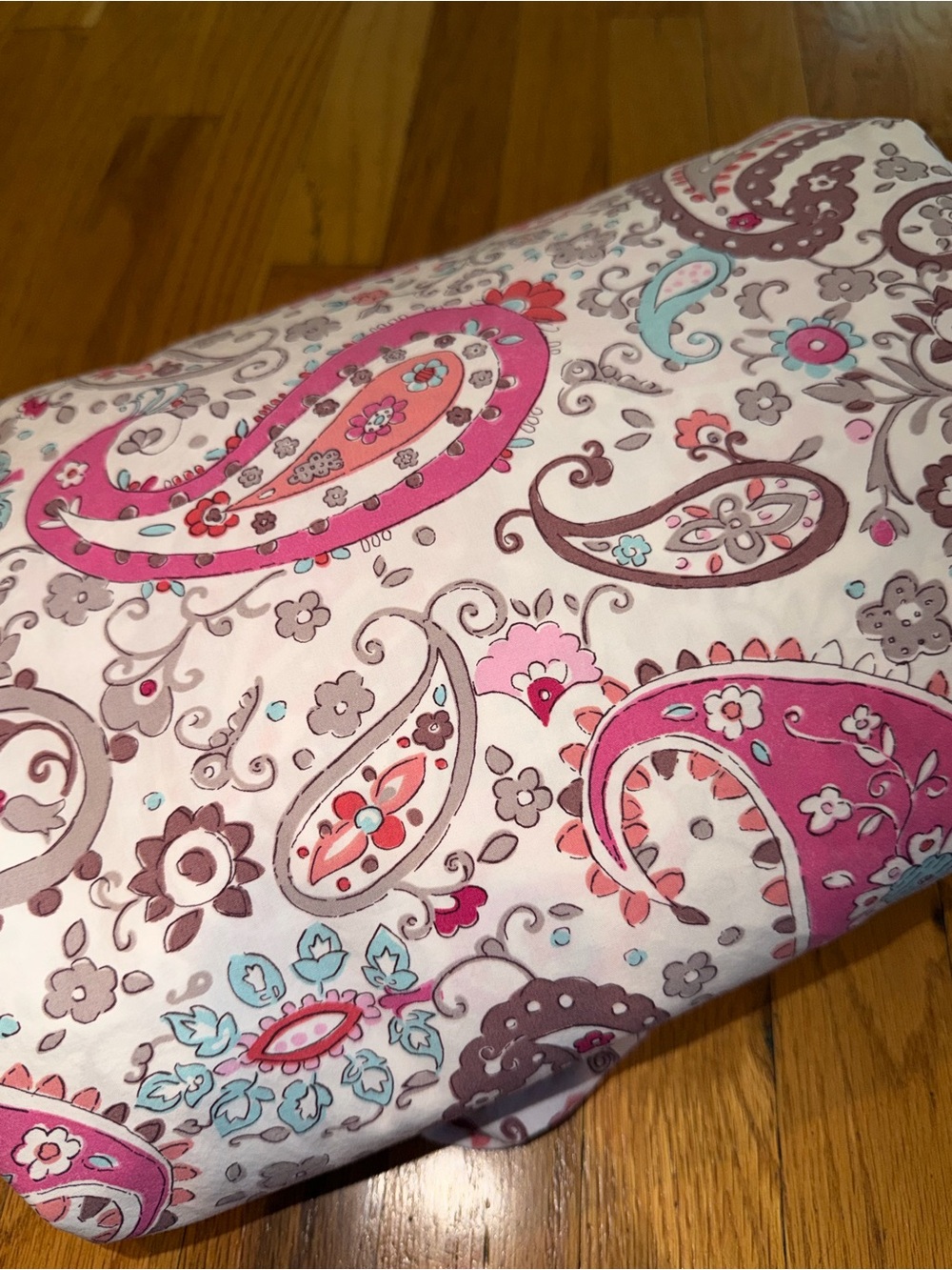 Pottery Barn Kids Brooklyn Paisley Floral Duvet Cover. Full Size Duvet